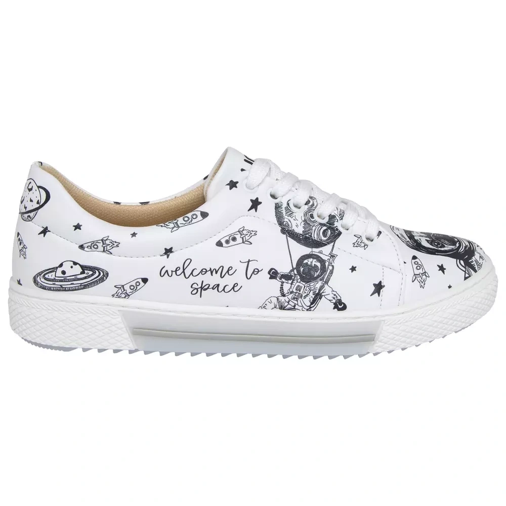 Pug The Astronaut Sneakers