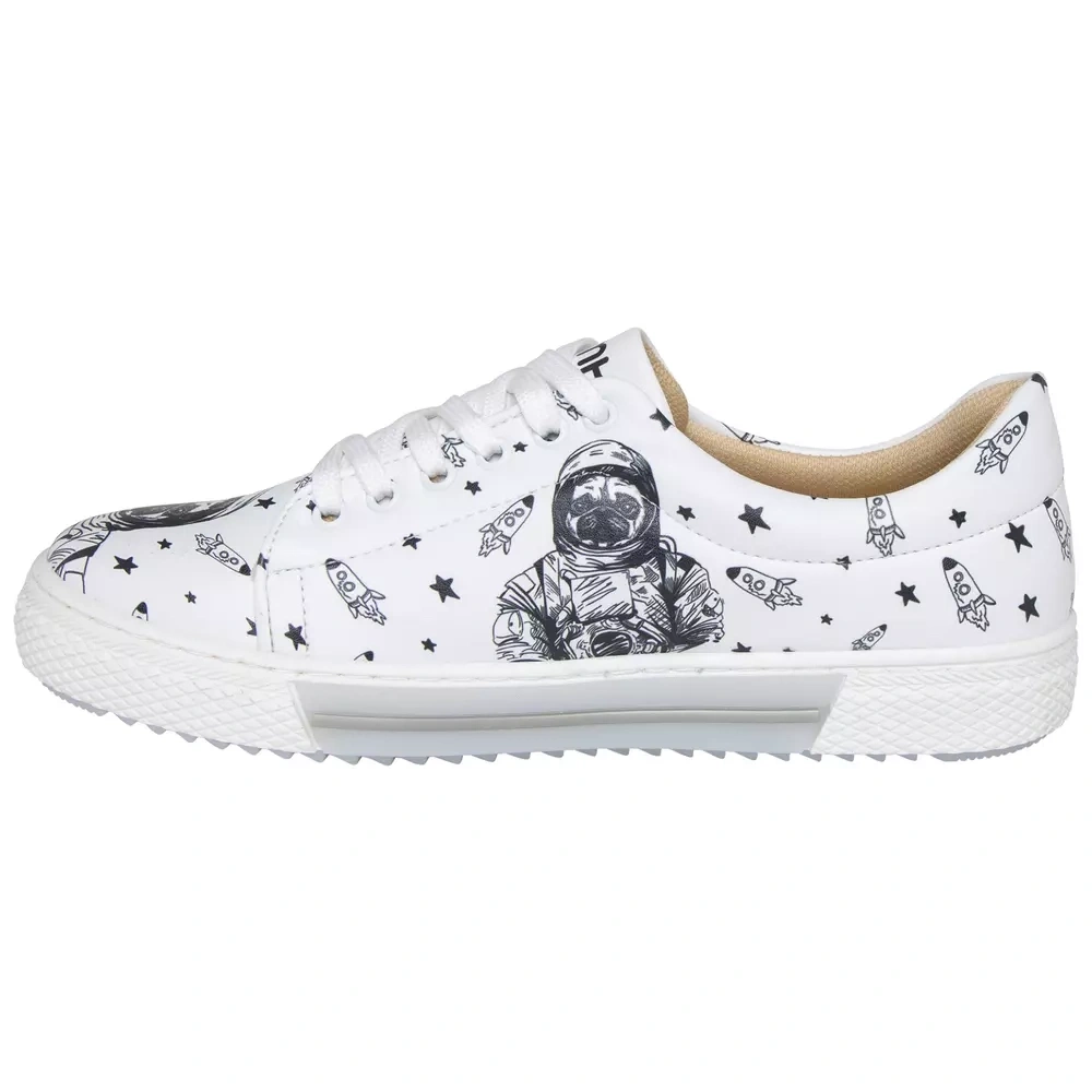 Pug The Astronaut Sneakers