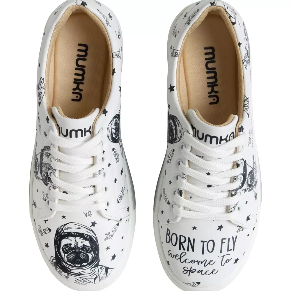Pug The Astronaut Sneakers