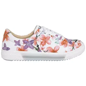 Pink and Purple Flowers Sneakers