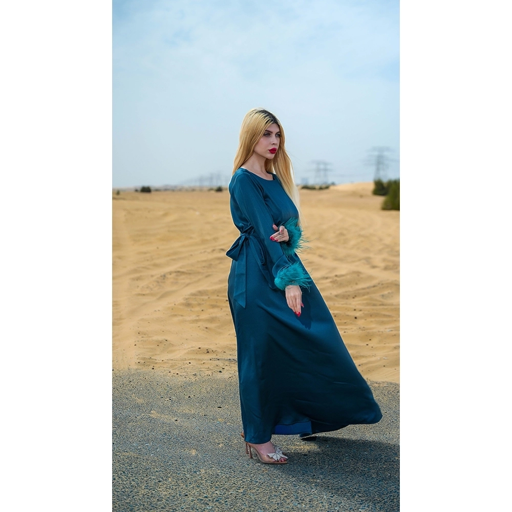 VI Teal Serenity Dress