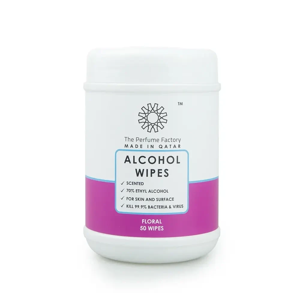 WIPES - FLORAL - 50 Pcs
