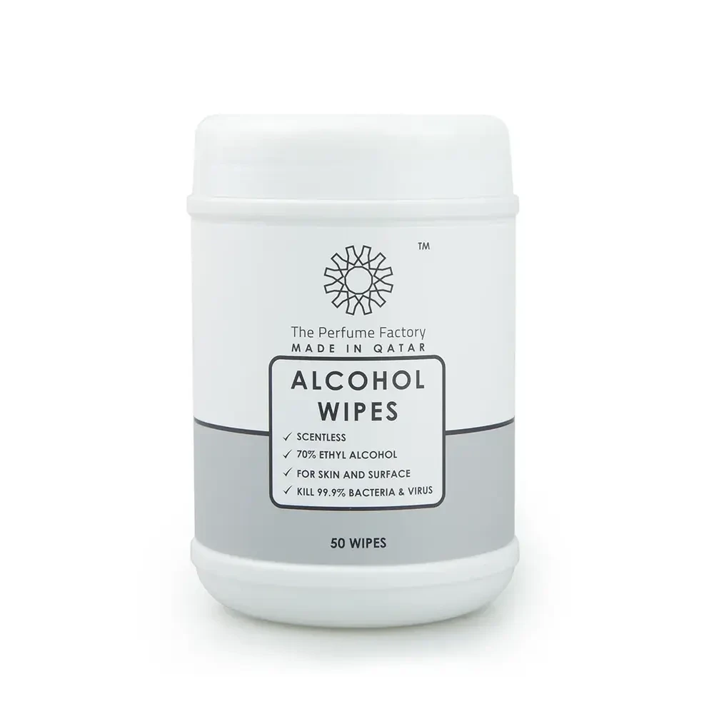 WIPES - SCENTLESS - 50 Pcs