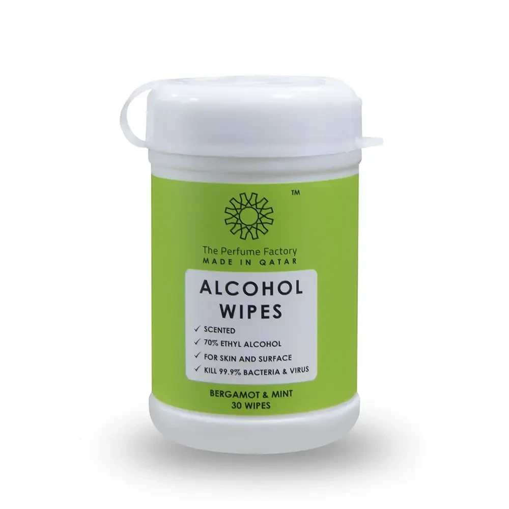 WIPES - BERGAMOT & MINT - 30 Pcs