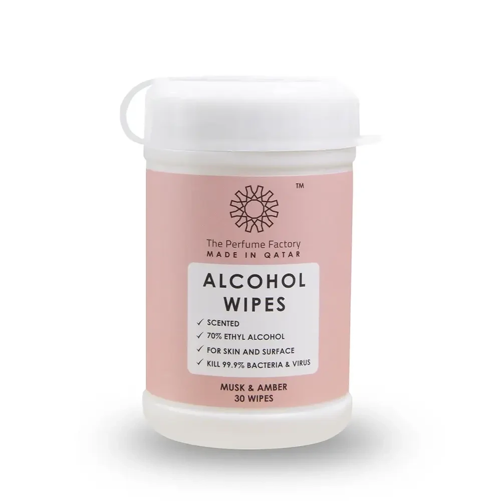 WIPES - MUSK & AMBER - 30 Pcs