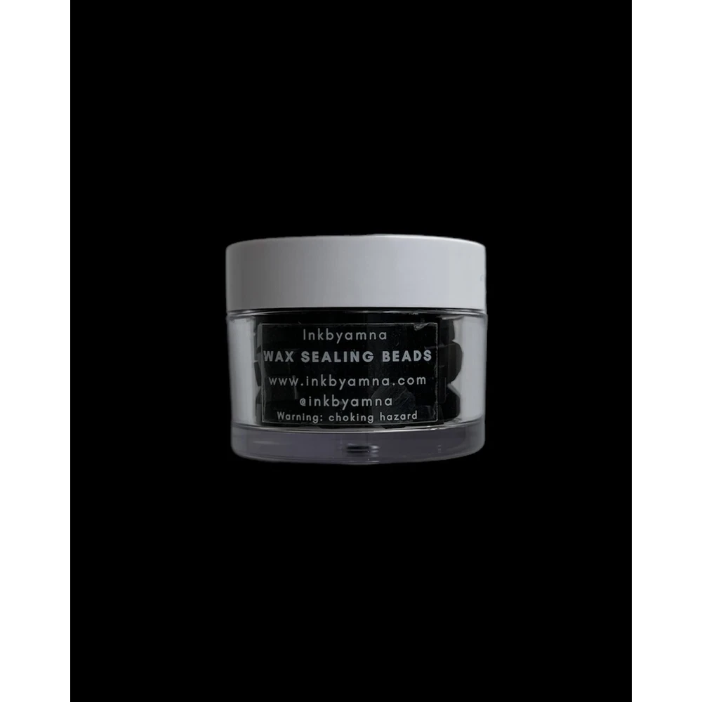 Black Wax Beads