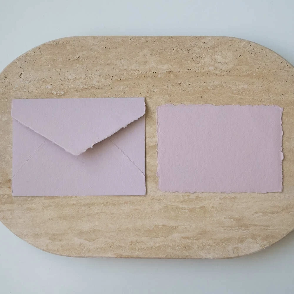 Blush Cotton Envelope