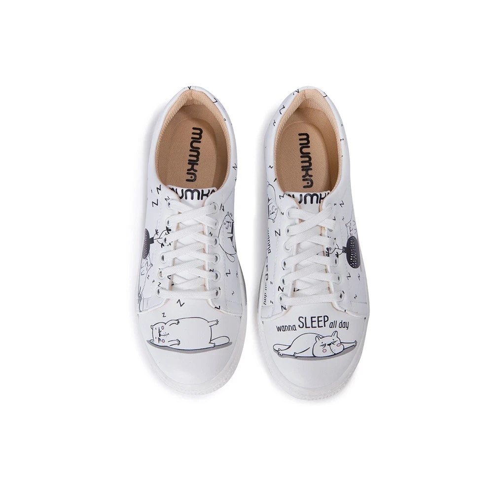 Sleepy Cat Sneakers