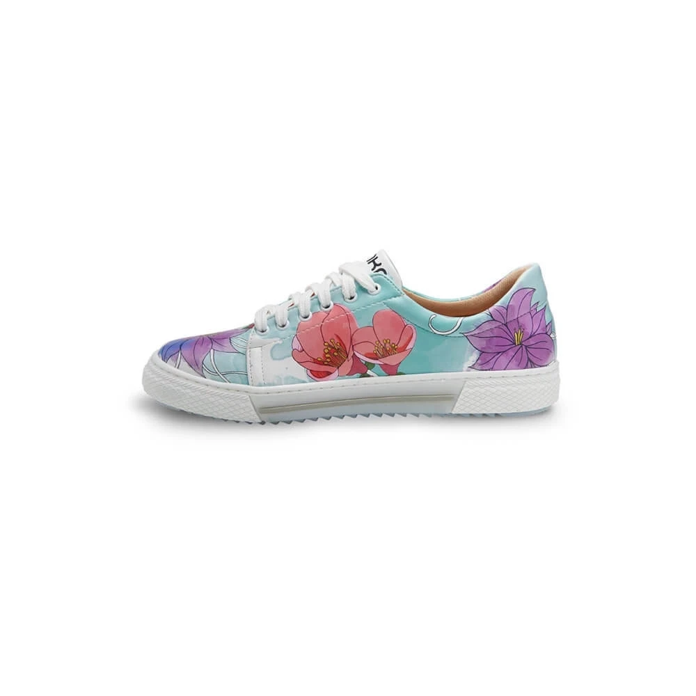 Orchids and Lillies Sneakers
