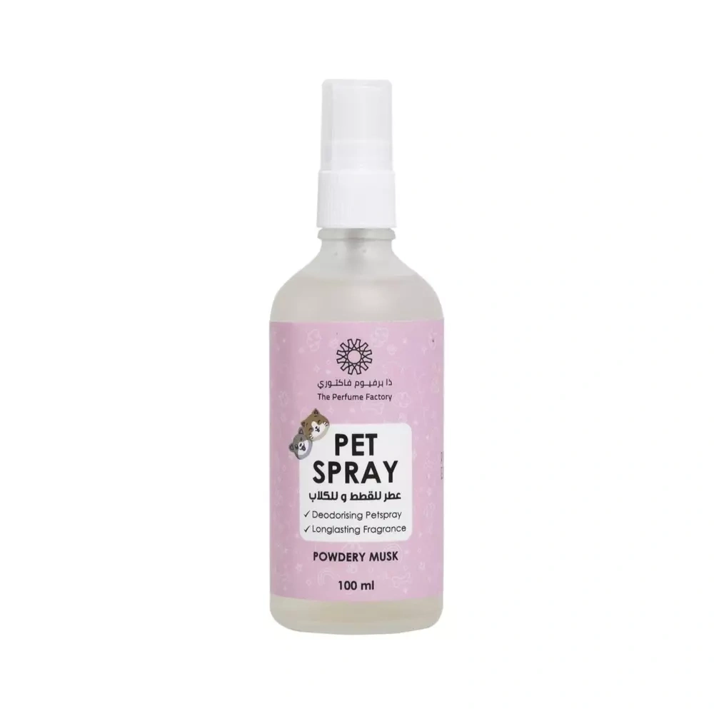PET SPRAY - POWDERY MUSK - 100 ML