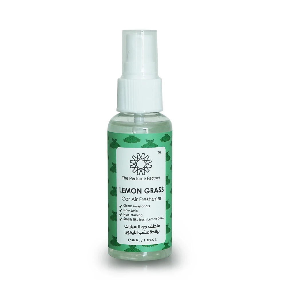 CAR AIR FRESHNER - LEMON GRASS - 50 ML