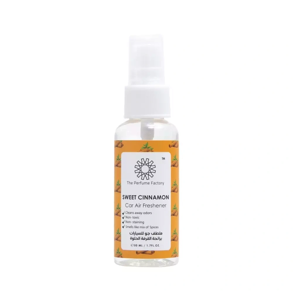 CAR AIR FRESHNER - SWEET CINNAMON - 50ML