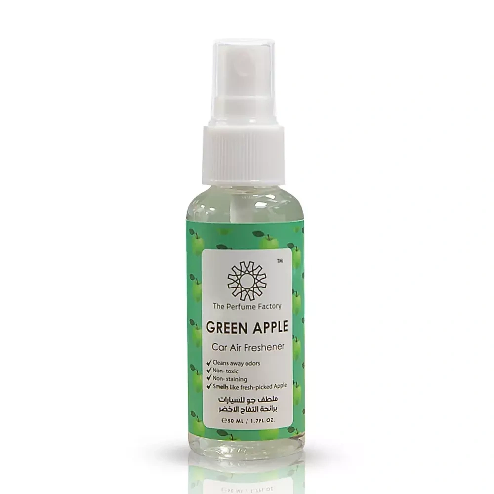 CAR AIR FRESHNER - GREEN APPLE - 50ML