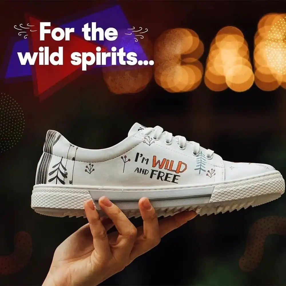 Wild and Free Fox Sneakers