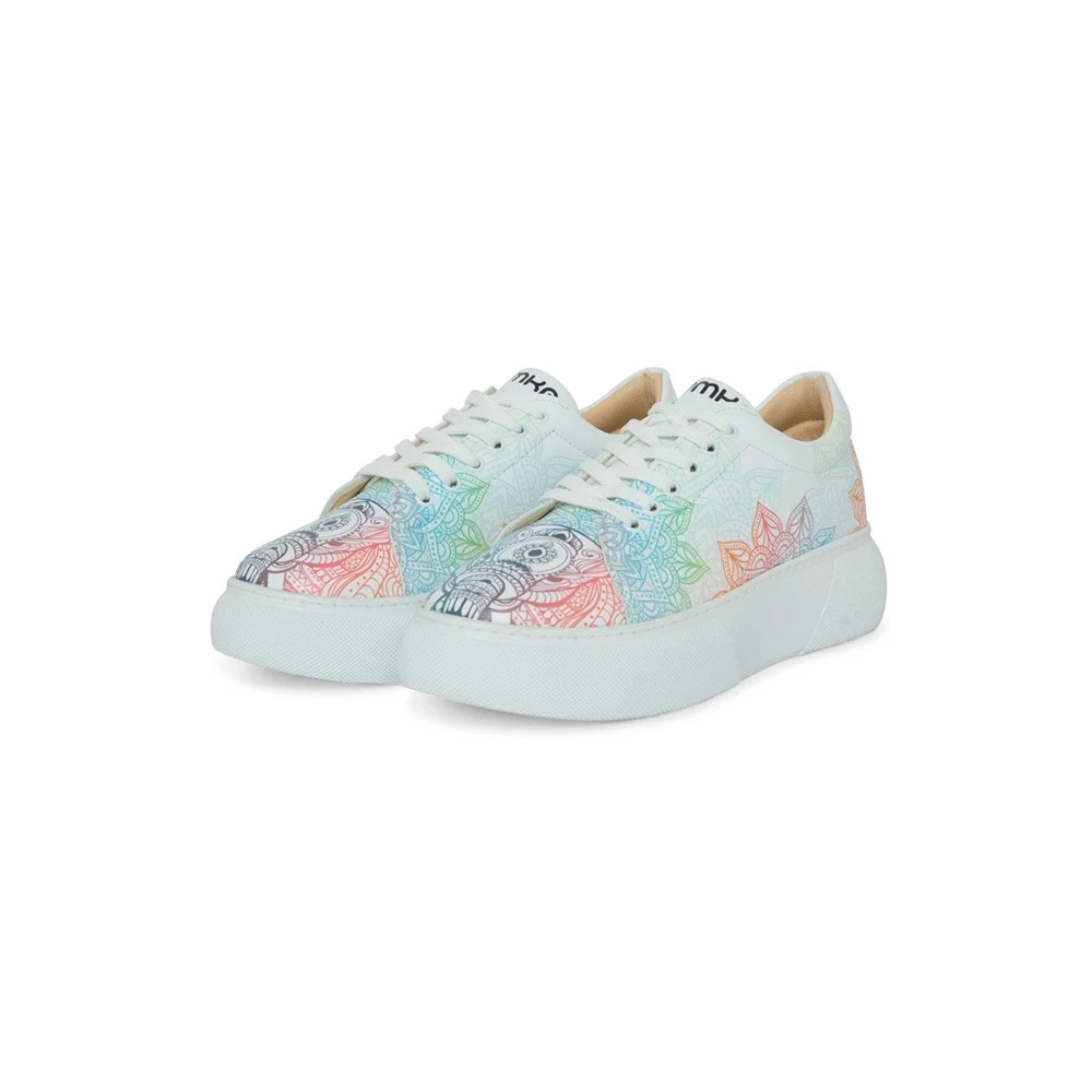 Mandala Elephant Sneakers