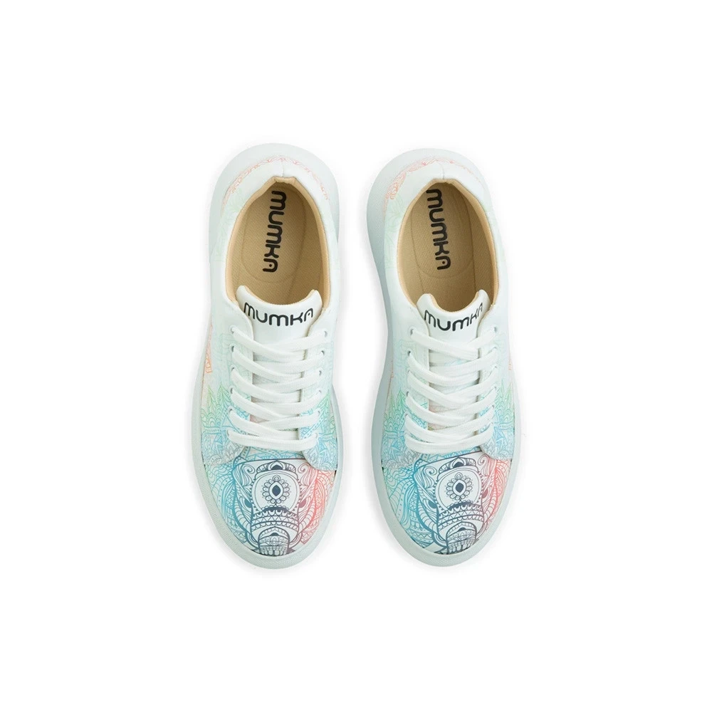 Mandala Elephant Sneakers