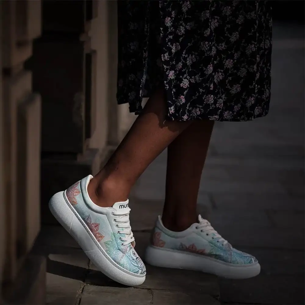Mandala Elephant Sneakers