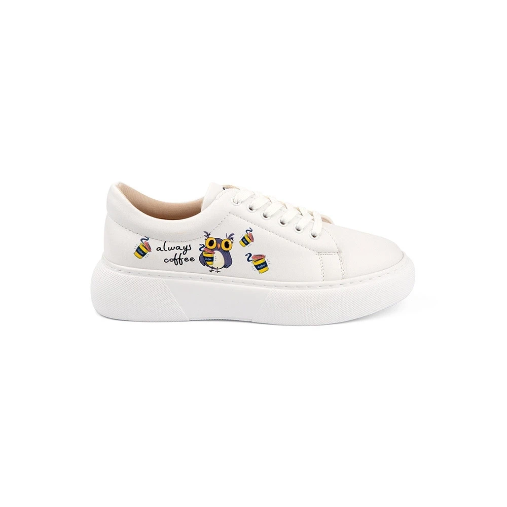Coffee Owl Sneakers