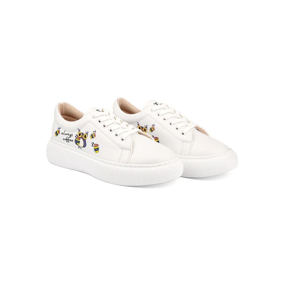Coffee Owl Sneakers