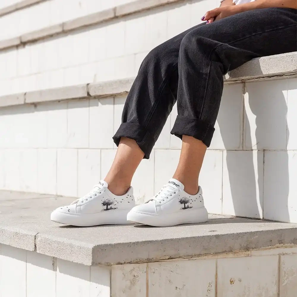Love Landscape Sneakers