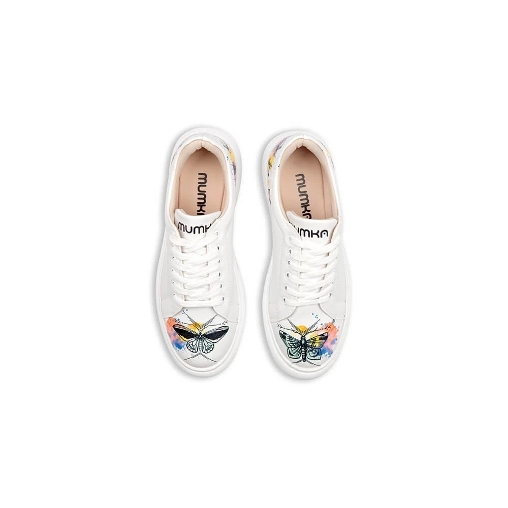 Watercolor Butterflies Sneakers