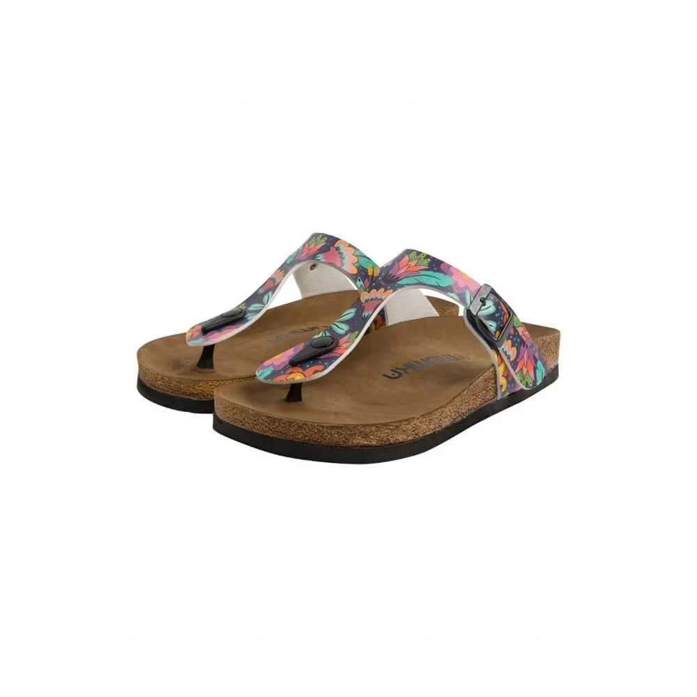 Flowers of Color Sandals