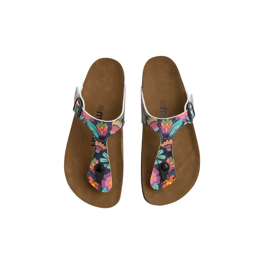 Flowers of Color Sandals