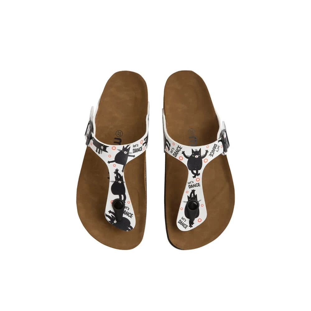 Dancing Cats Sandals