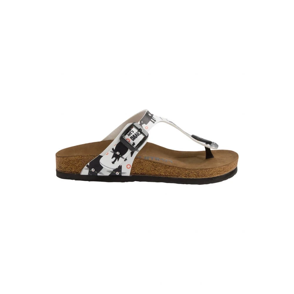 Dancing Cats Sandals