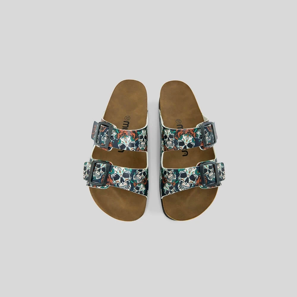 Skulls and Roses Sandals