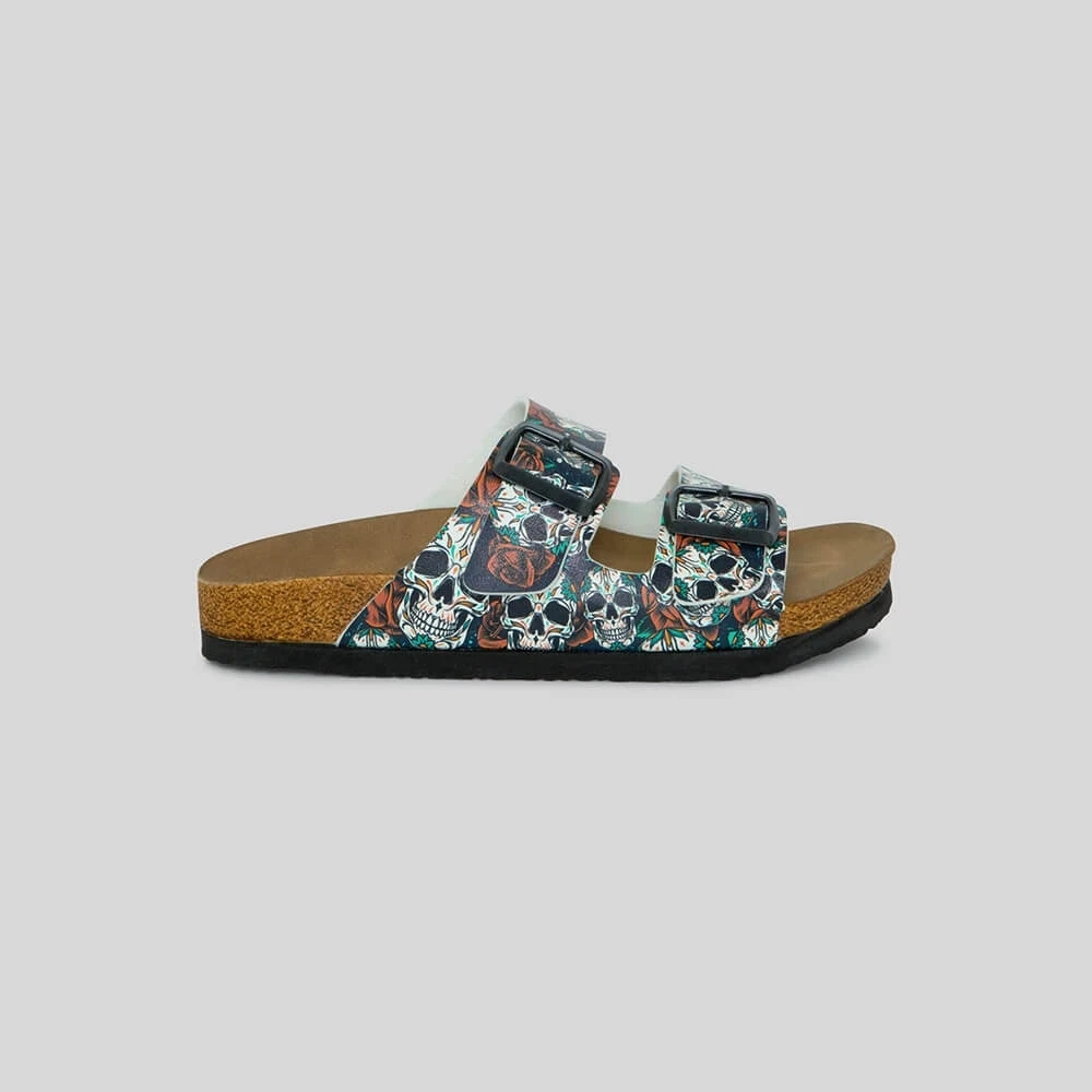Skulls and Roses Sandals