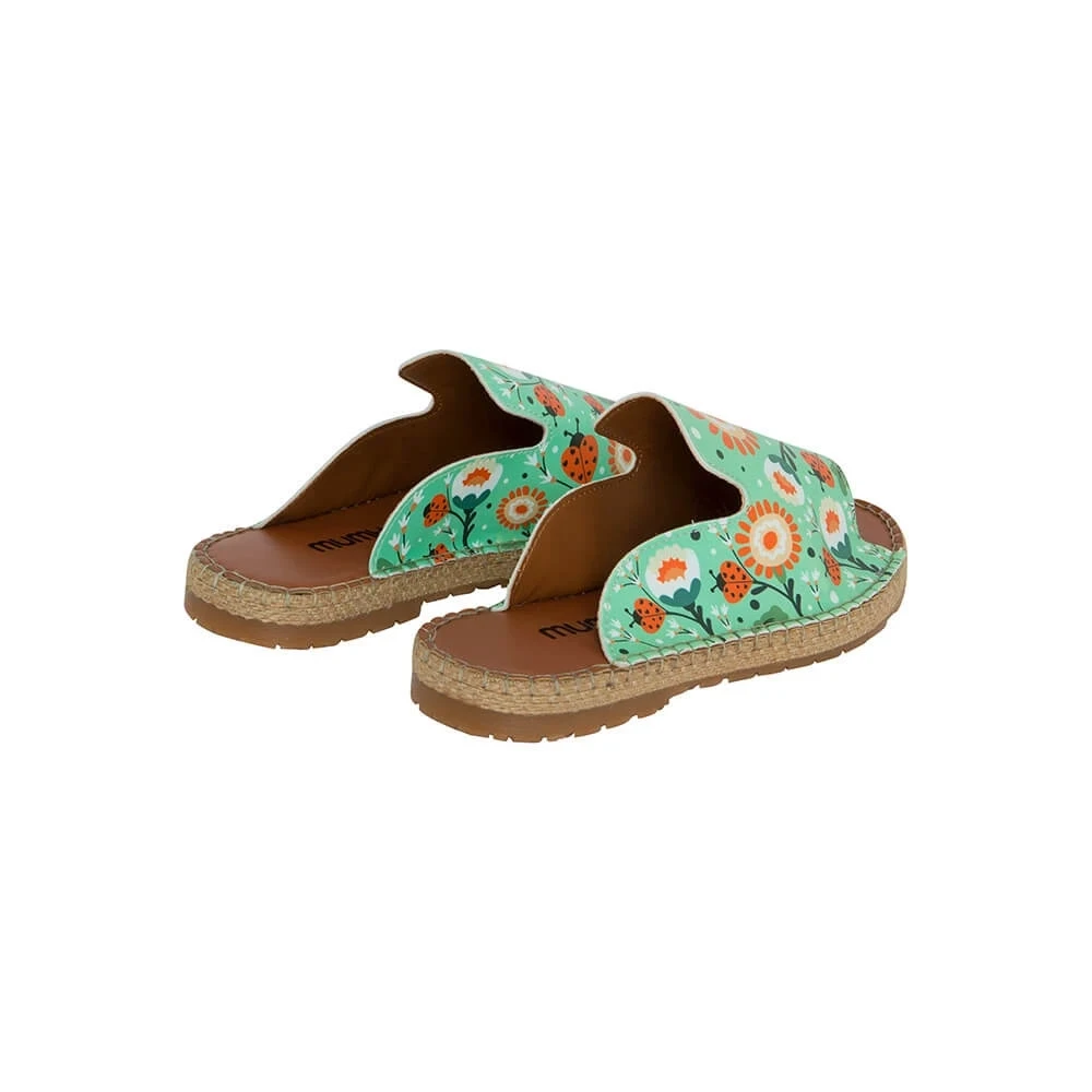 Ladybugs and Flowers Sandals