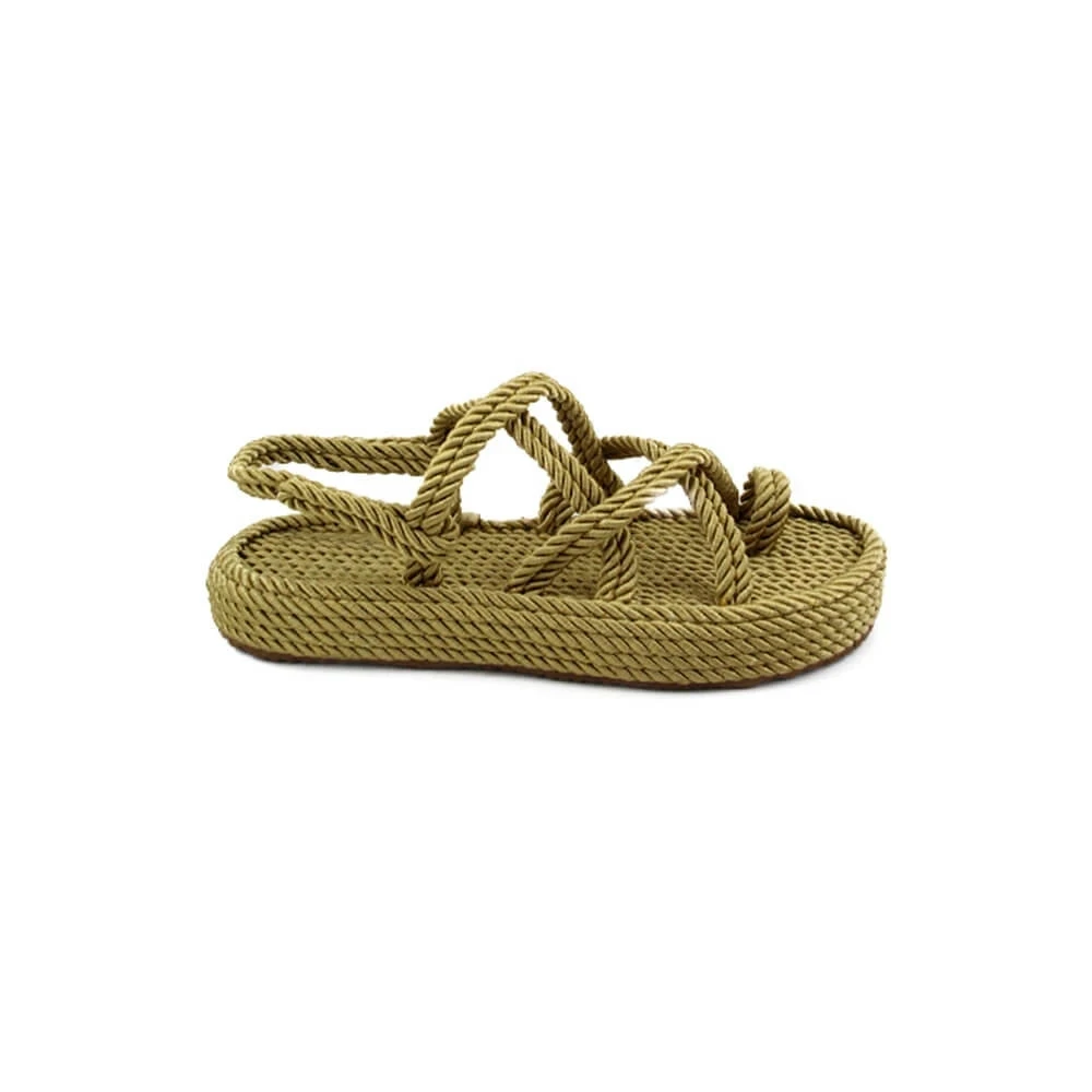 Rope Sandals Nomads Finger - Pesto Beige