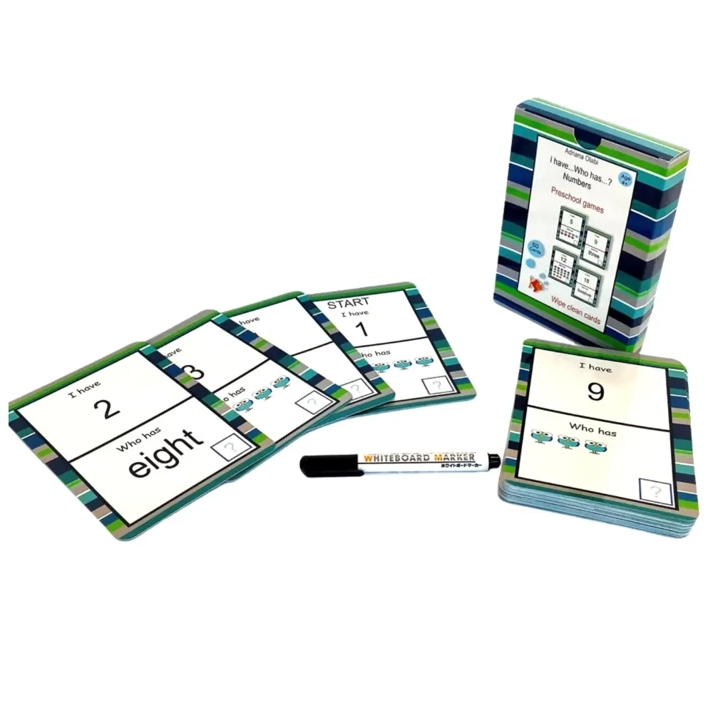 Number Games Activity Cards