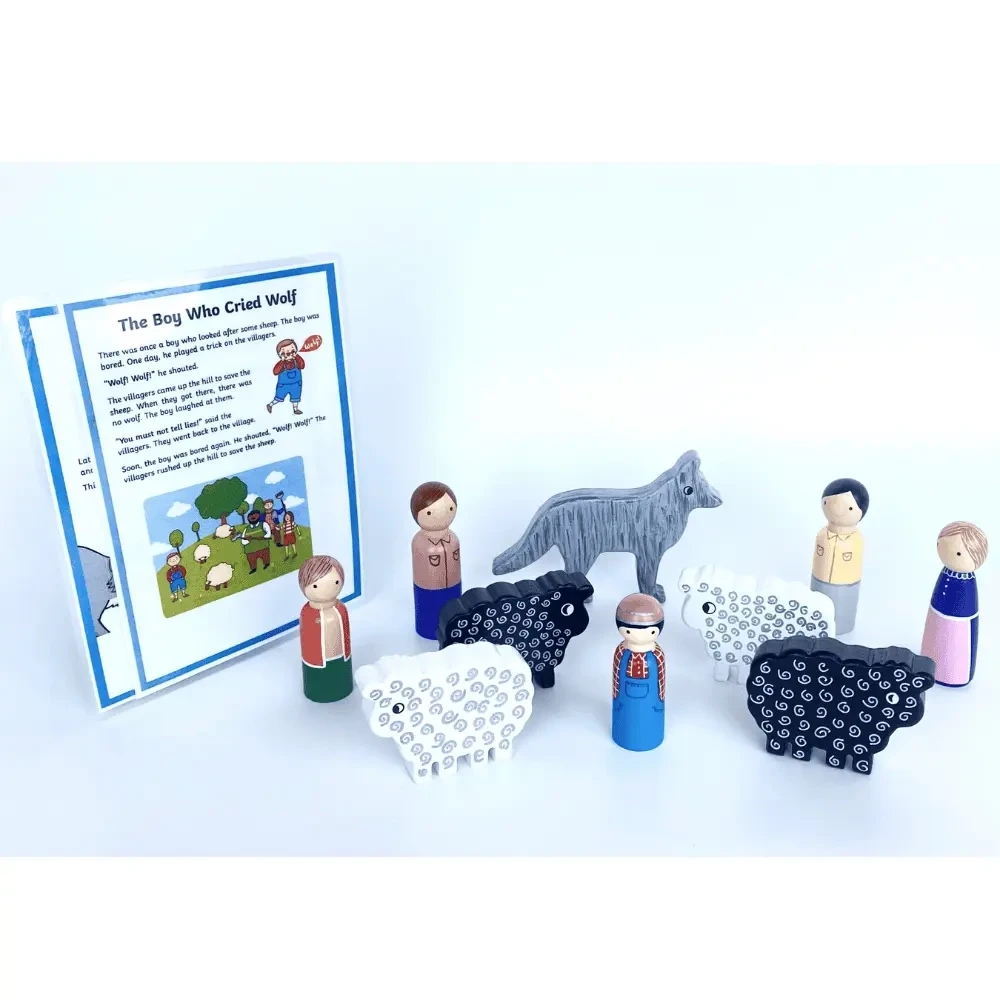 The Boy Who Cried Wolf Story Sack