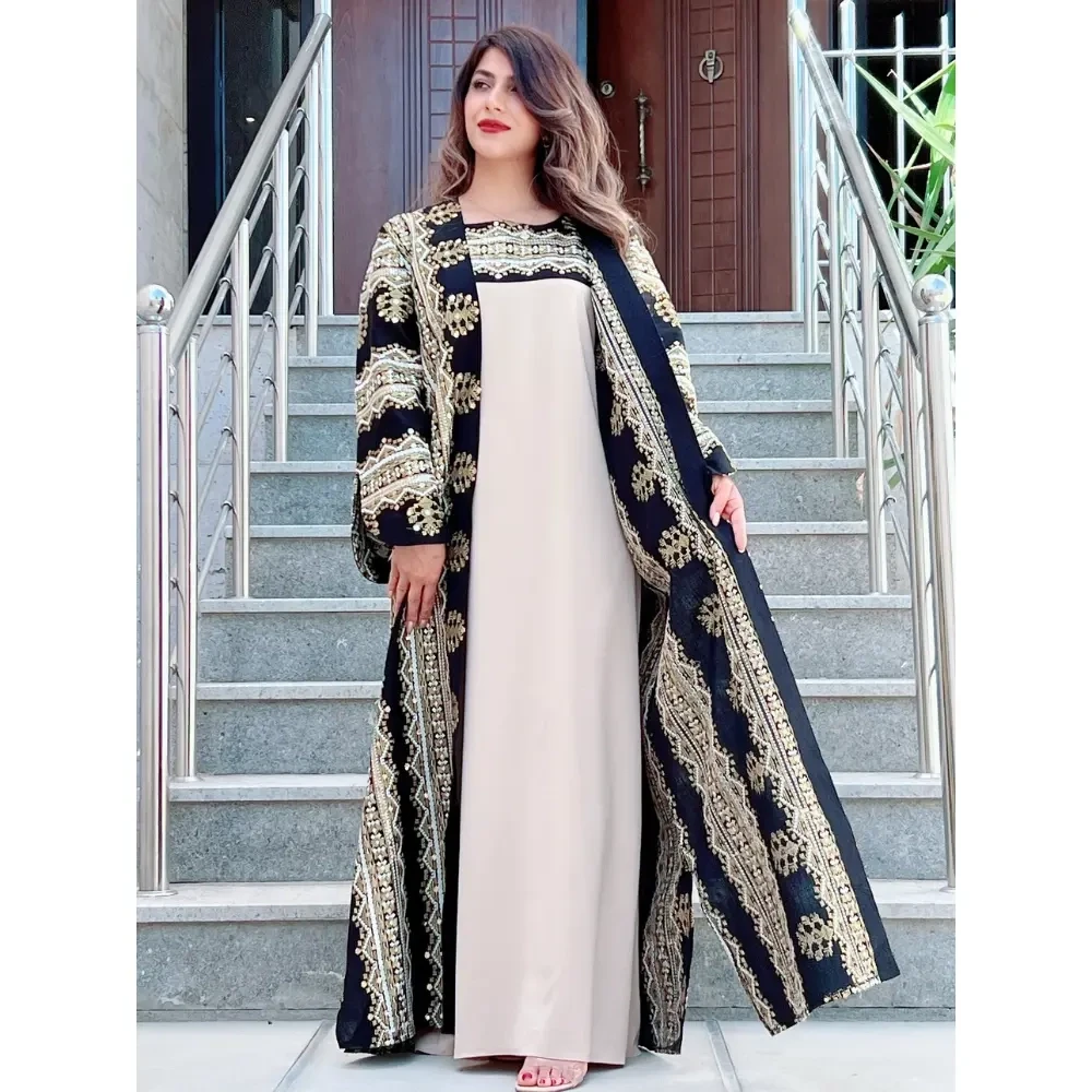 Abaya + Dress Nidle work