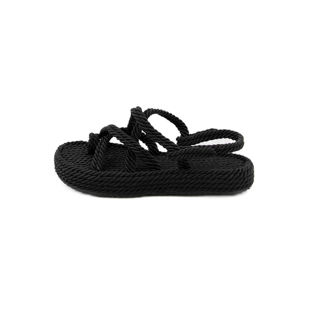 Rope Sandals Nomads Finger - Black