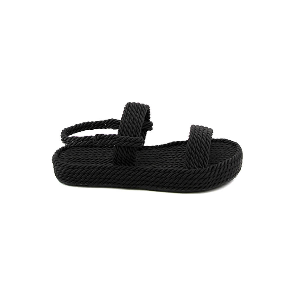 Rope Sandals Nomadic Strap - Black