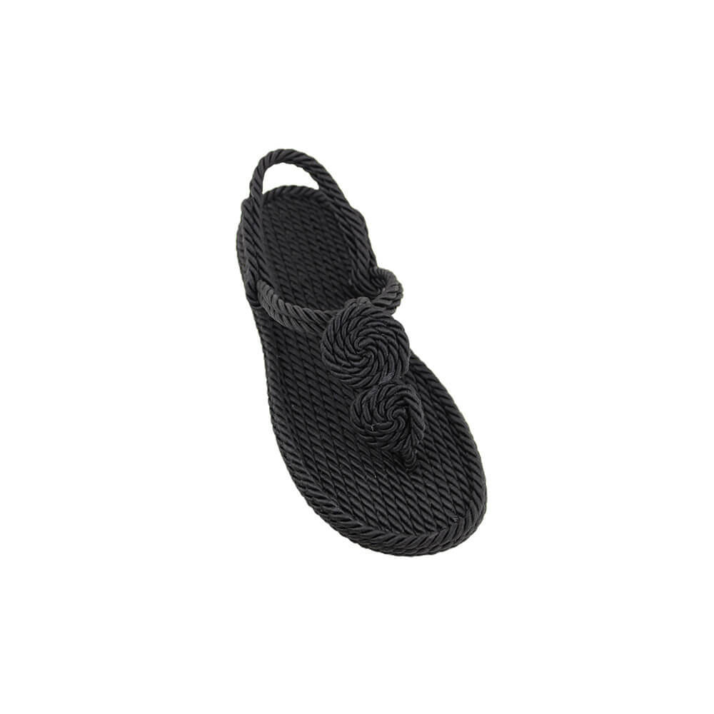 Rope Sandals Nomads Circle - Black