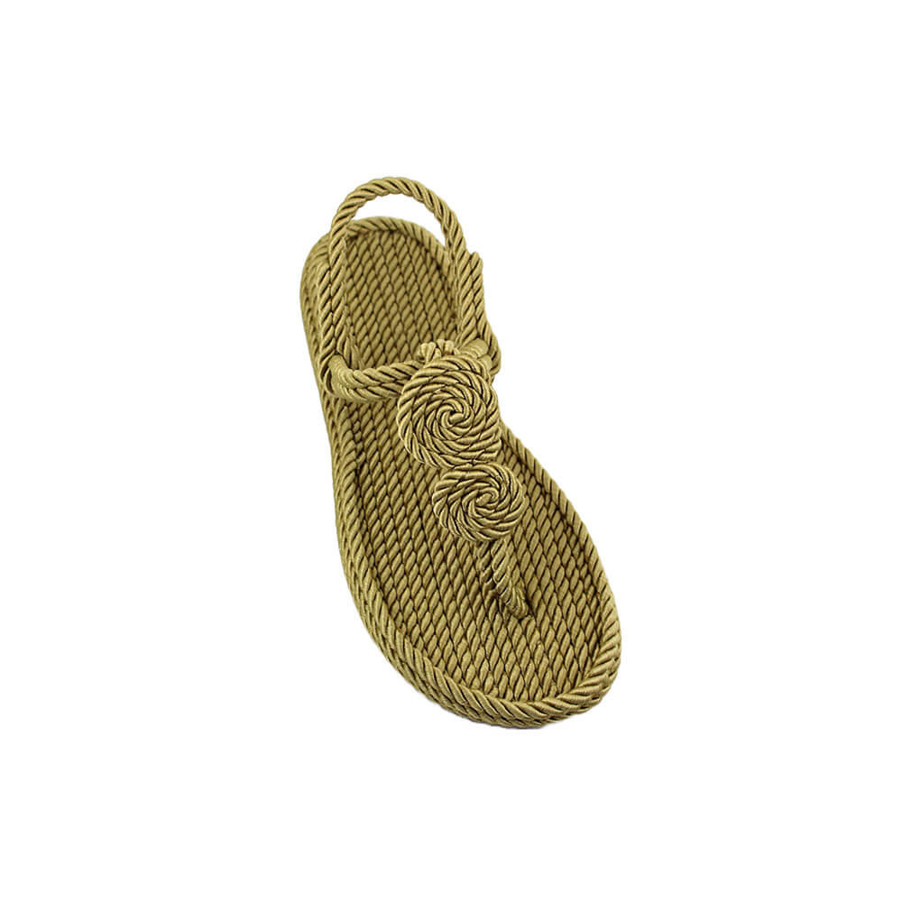 Rope Sandals Nomads Circle - Pesto Beige